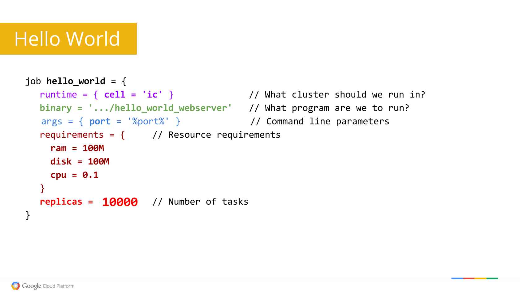 Cluster Management at Google